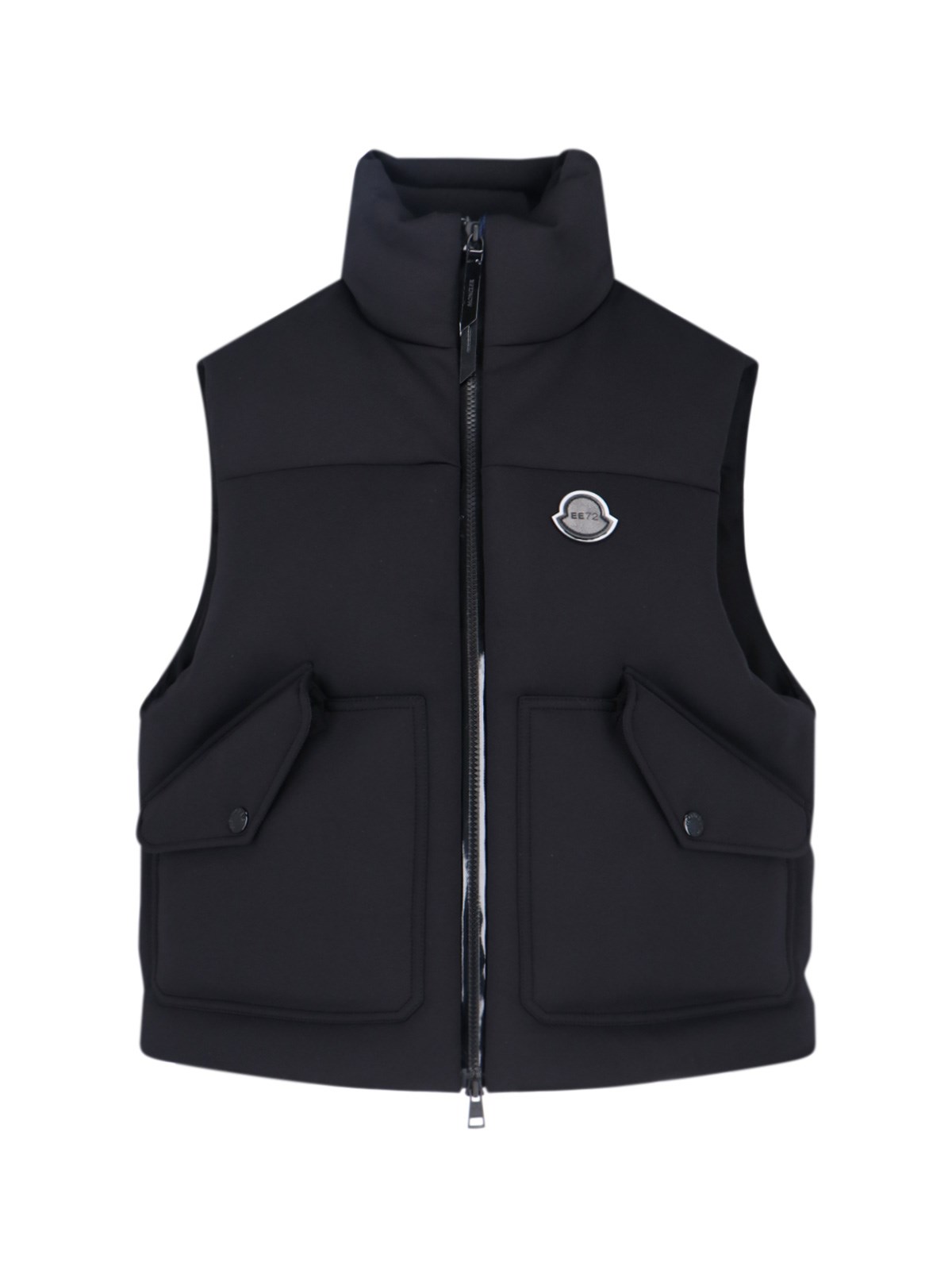 Moncler Genius X Ee72 By Edward Enninful 'otis' Padded Vest In Black