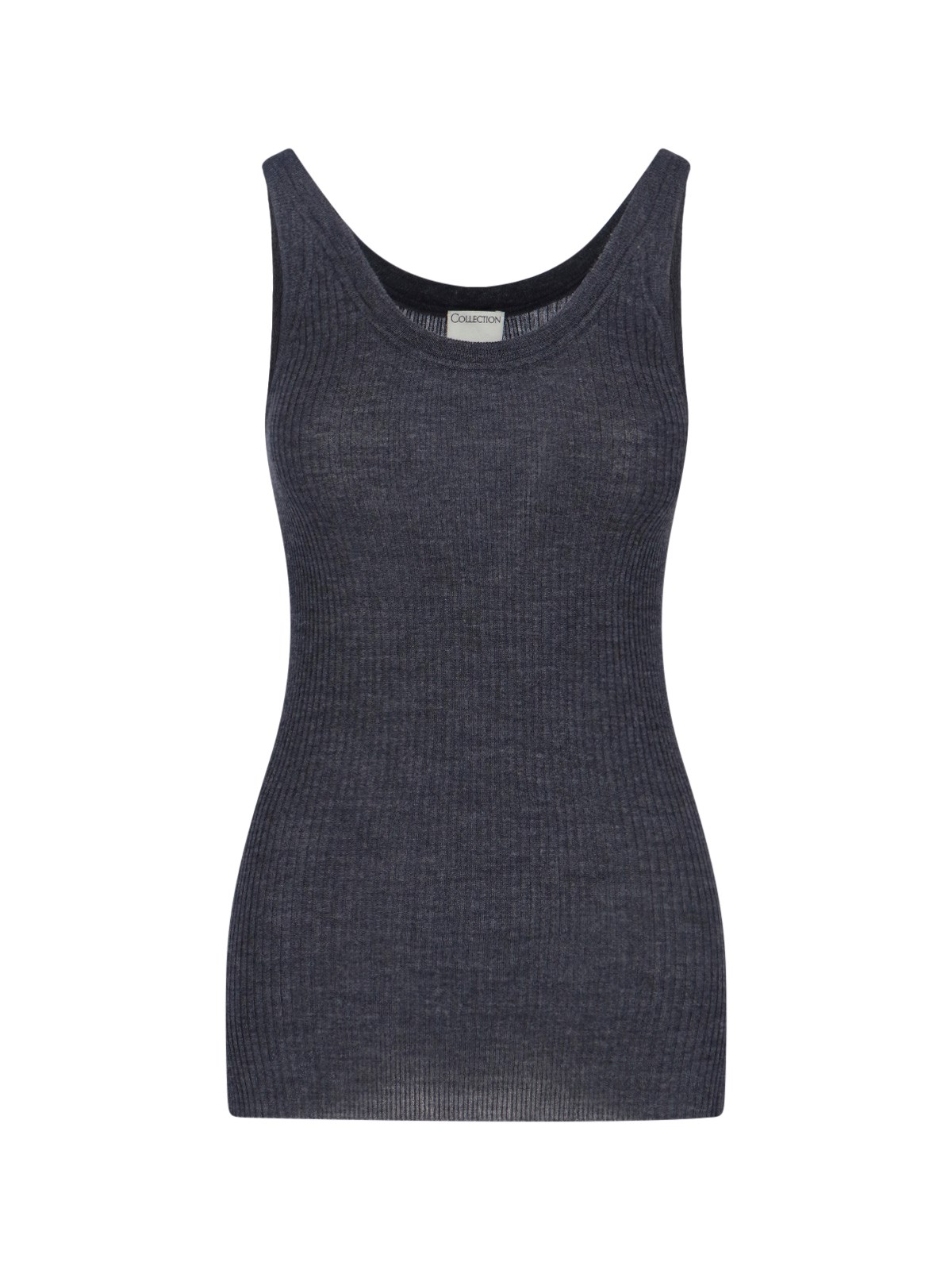 Calvin Klein Collection Tank Top "ella" In Gray