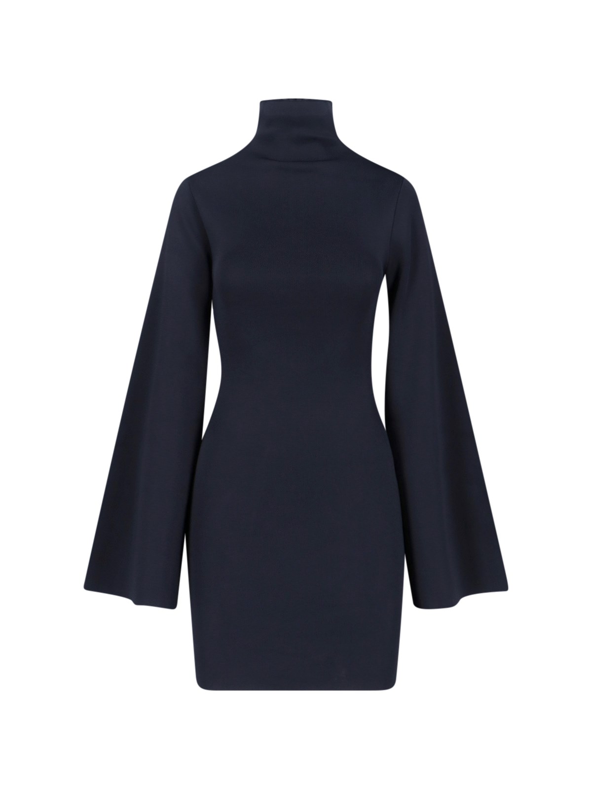 Calvin Klein Collection "annie" Long Sweater In Blue