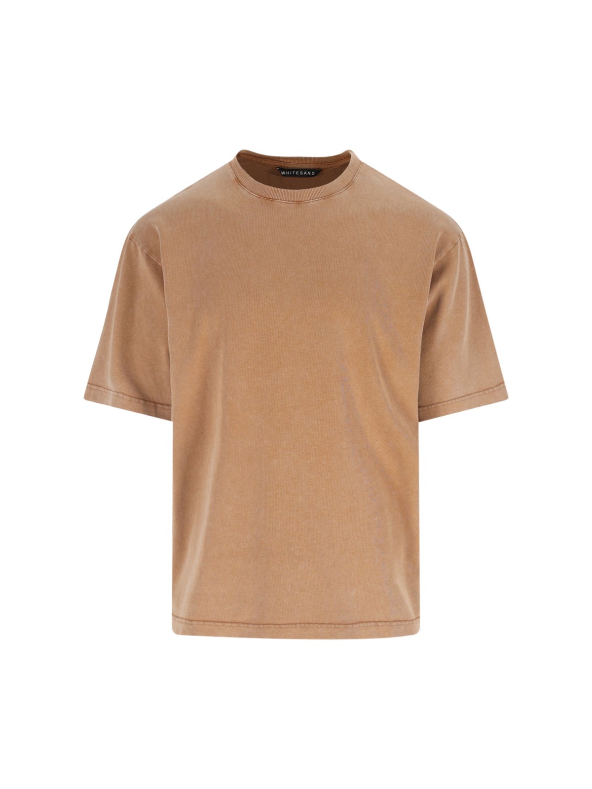 White Sand Classic T-shirt In Animal Print