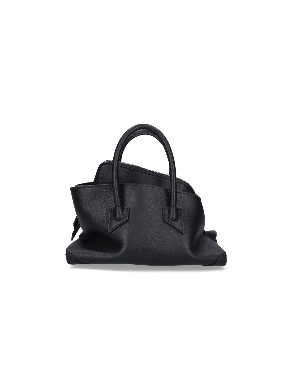 Attico "la Passeggiata" Mini Bag In Black