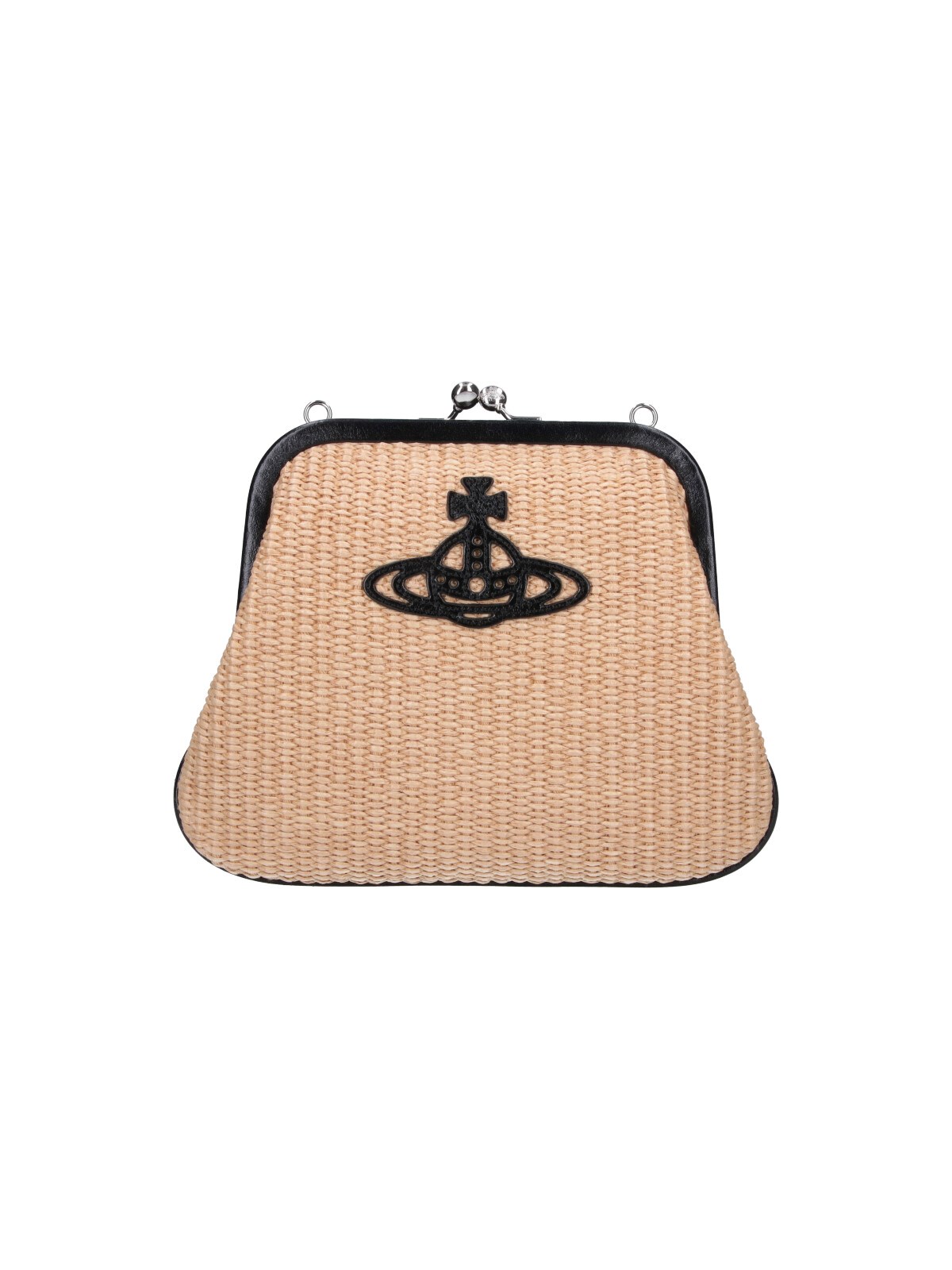 Vivienne Westwood Shoulder Bag Logo In Sand