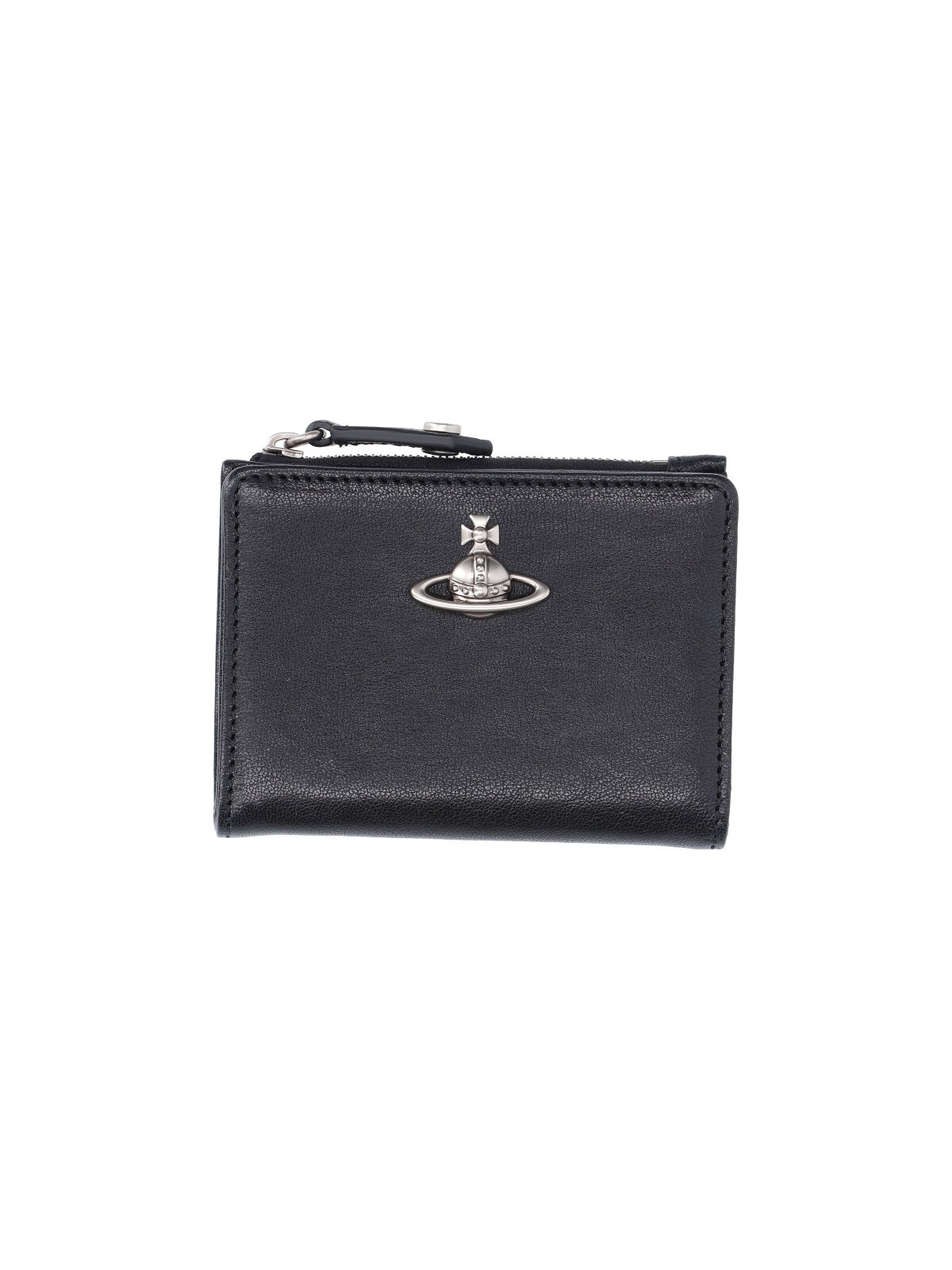Vivienne Westwood Bi-fold Wallet "orb" In Black