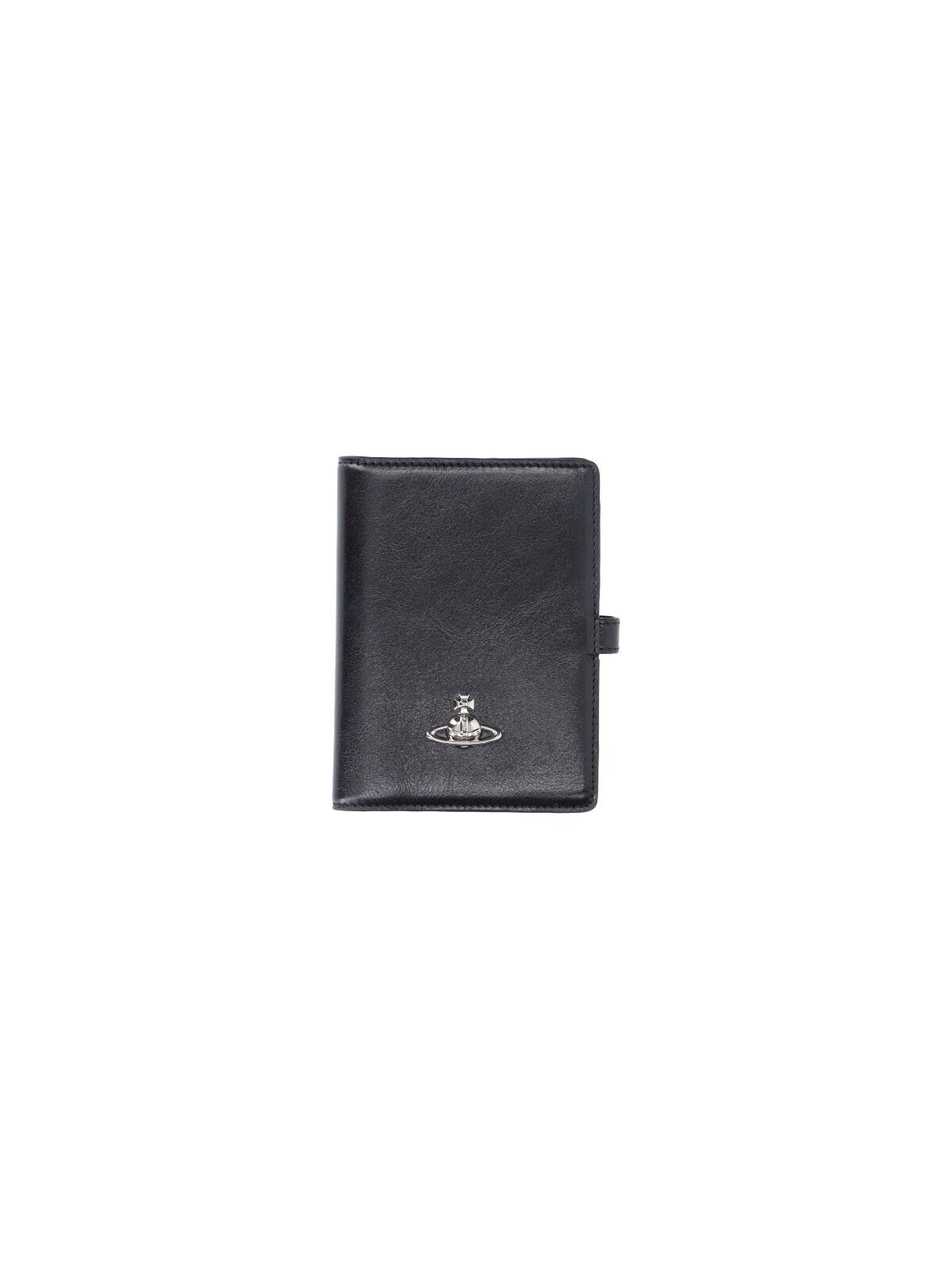 Vivienne Westwood Bi-fold Cardholder "orb" In Black