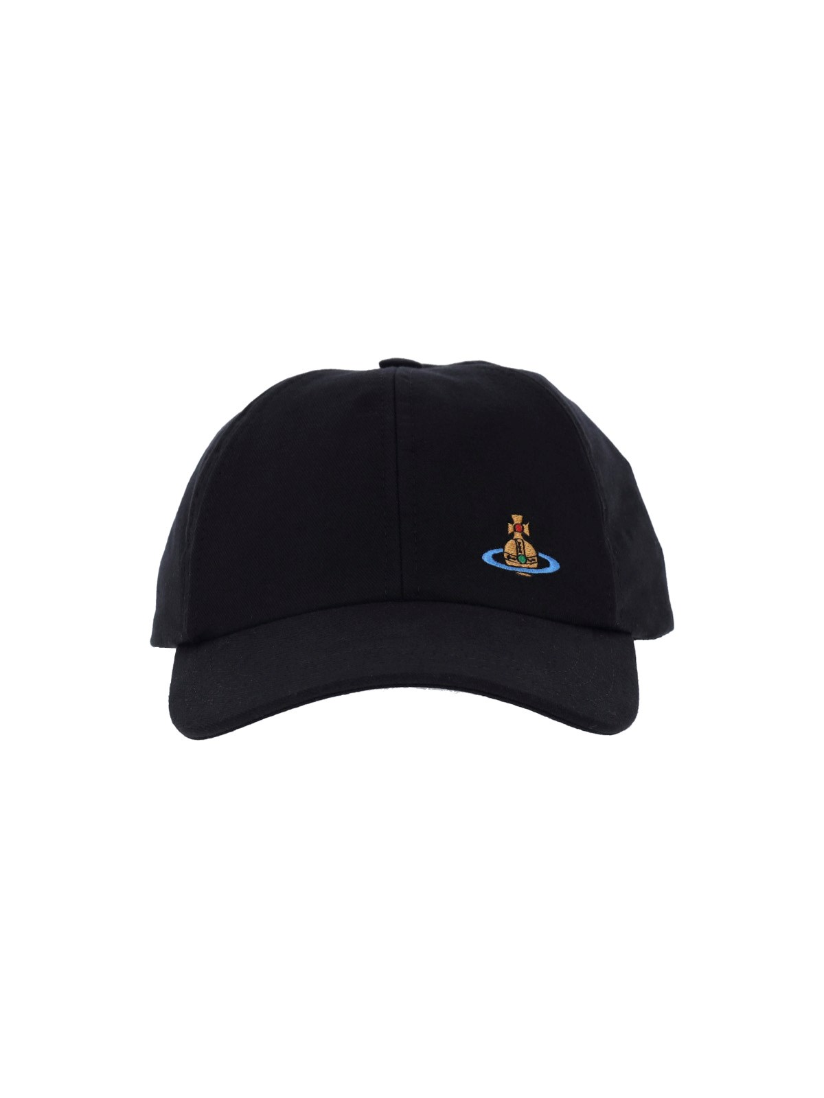 Vivienne Westwood Unisex Black Baseball Cap “Orb”