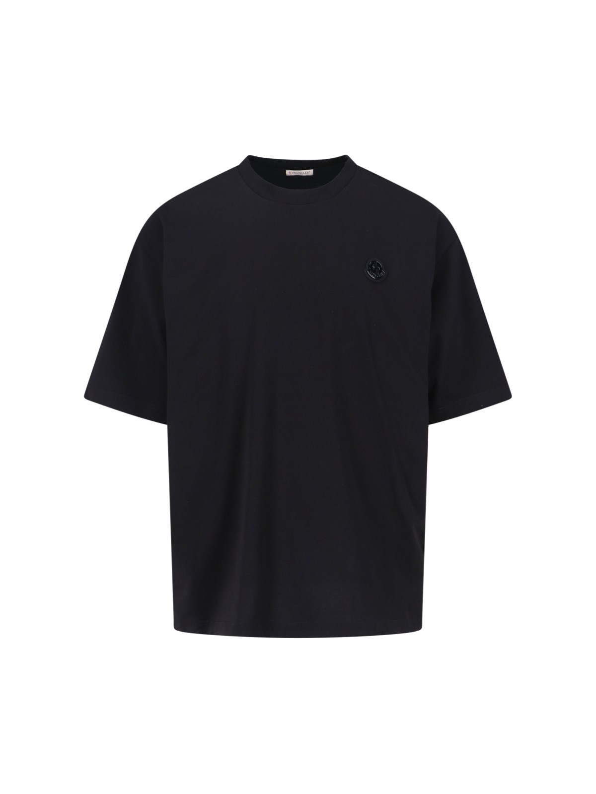 Moncler Genius Asap Rocky Capsule T-shirt In Lightweight Cotton Jersey In Black