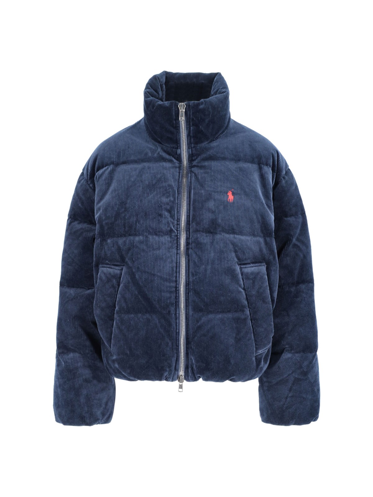 Polo Ralph Lauren Logo Jacket In Blue