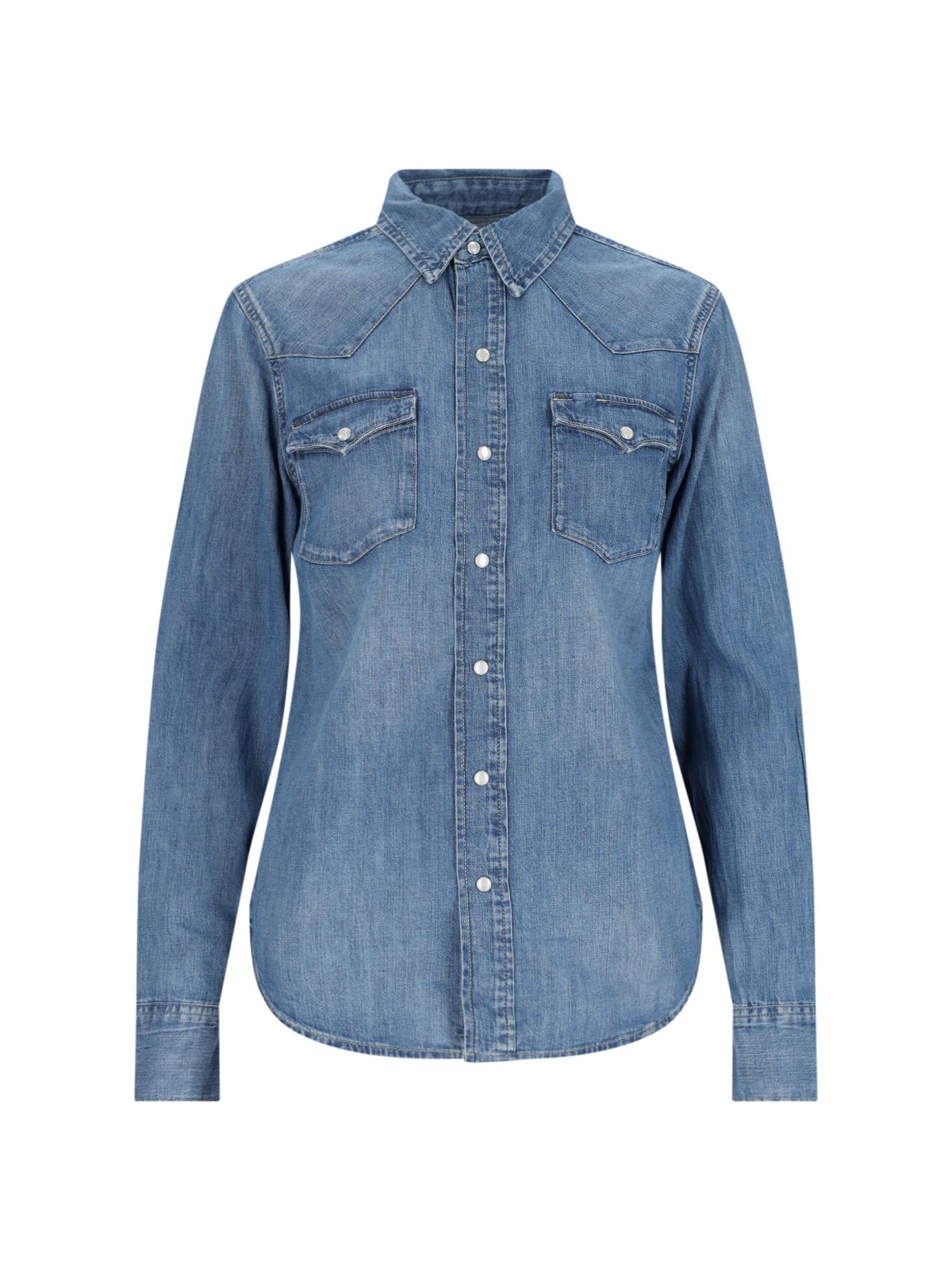 Polo Ralph Lauren Denim Shirt In Blue