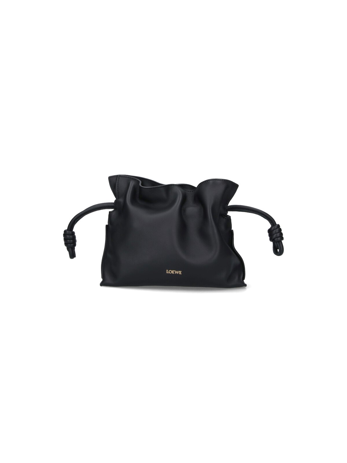 Loewe "flamenco" Mini Clutch In Black