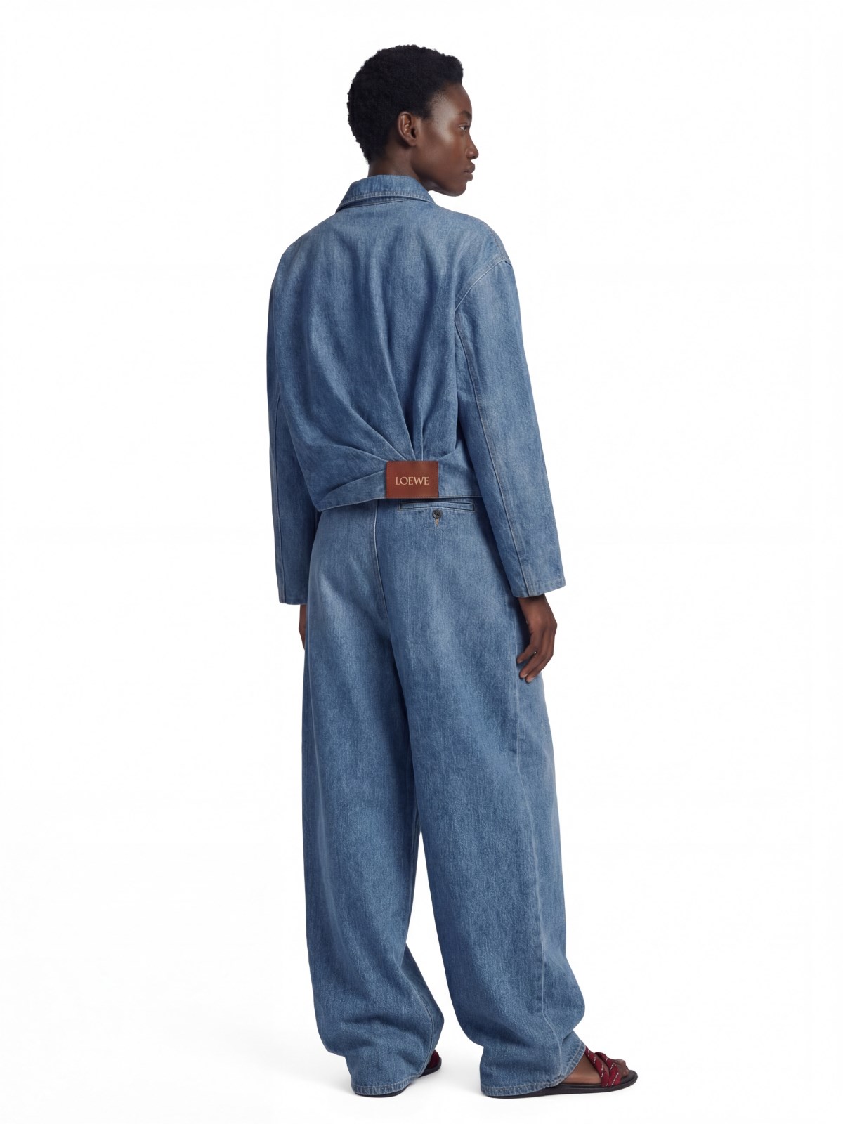 Loewe Denim zip jacket available on SUGAR - 202801