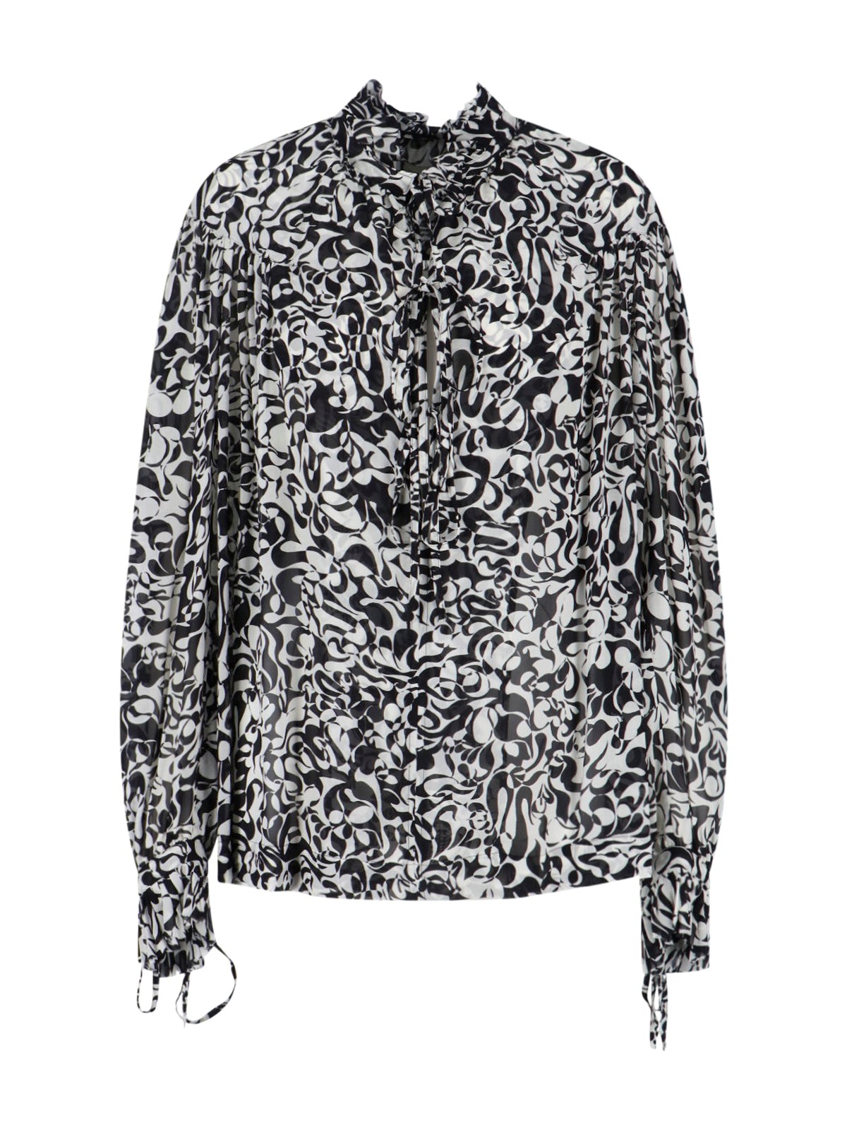 Dries Van Noten 'catya' Shirt In Black