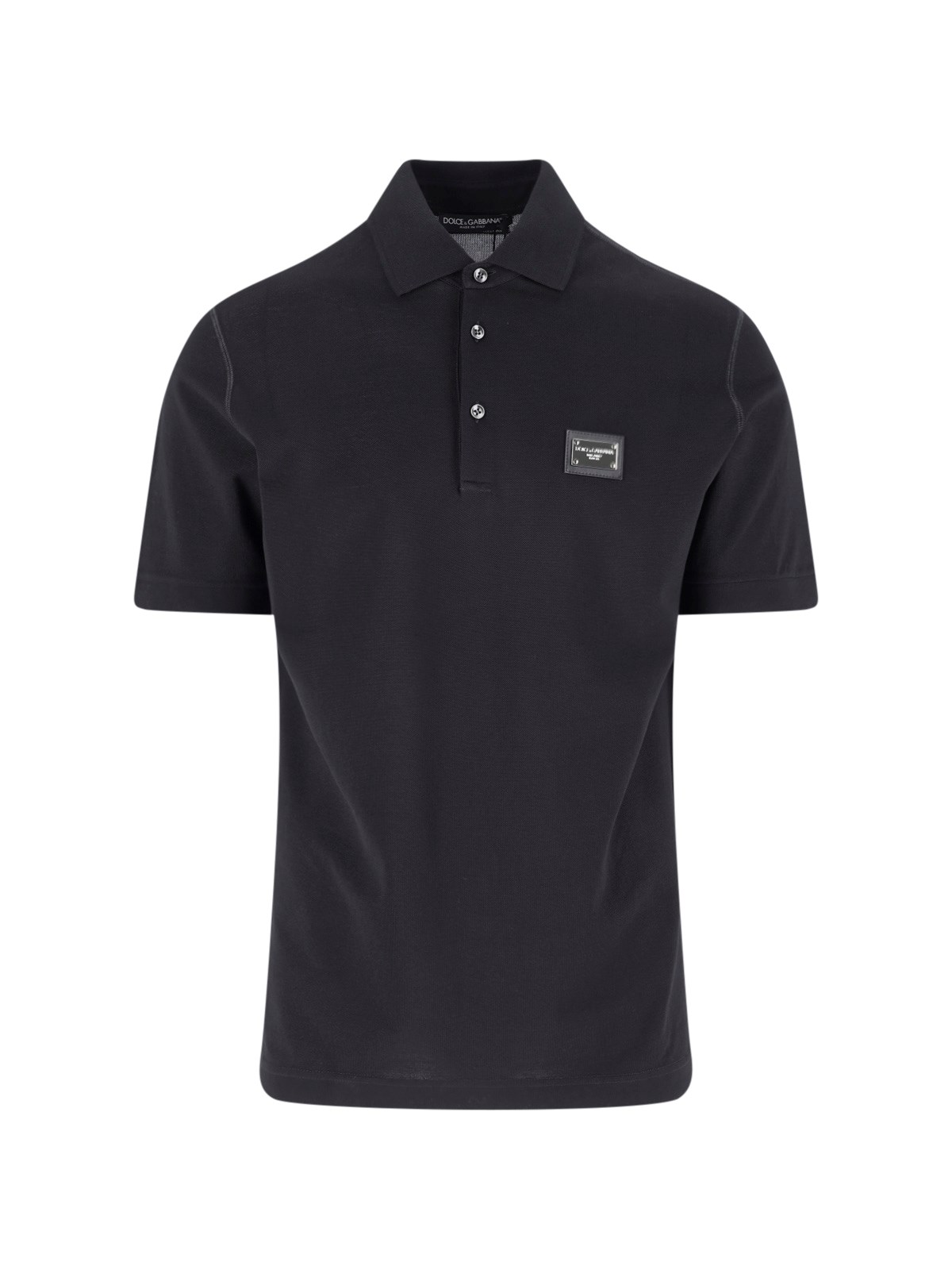 Dolce & Gabbana Cotton Piqué Logo Polo