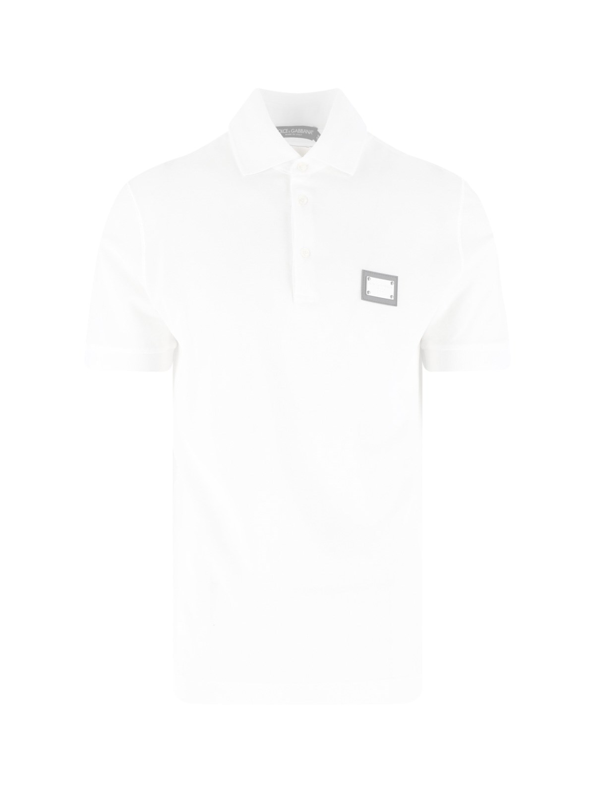 Dolce & Gabbana Cotton Piqué Logo Polo