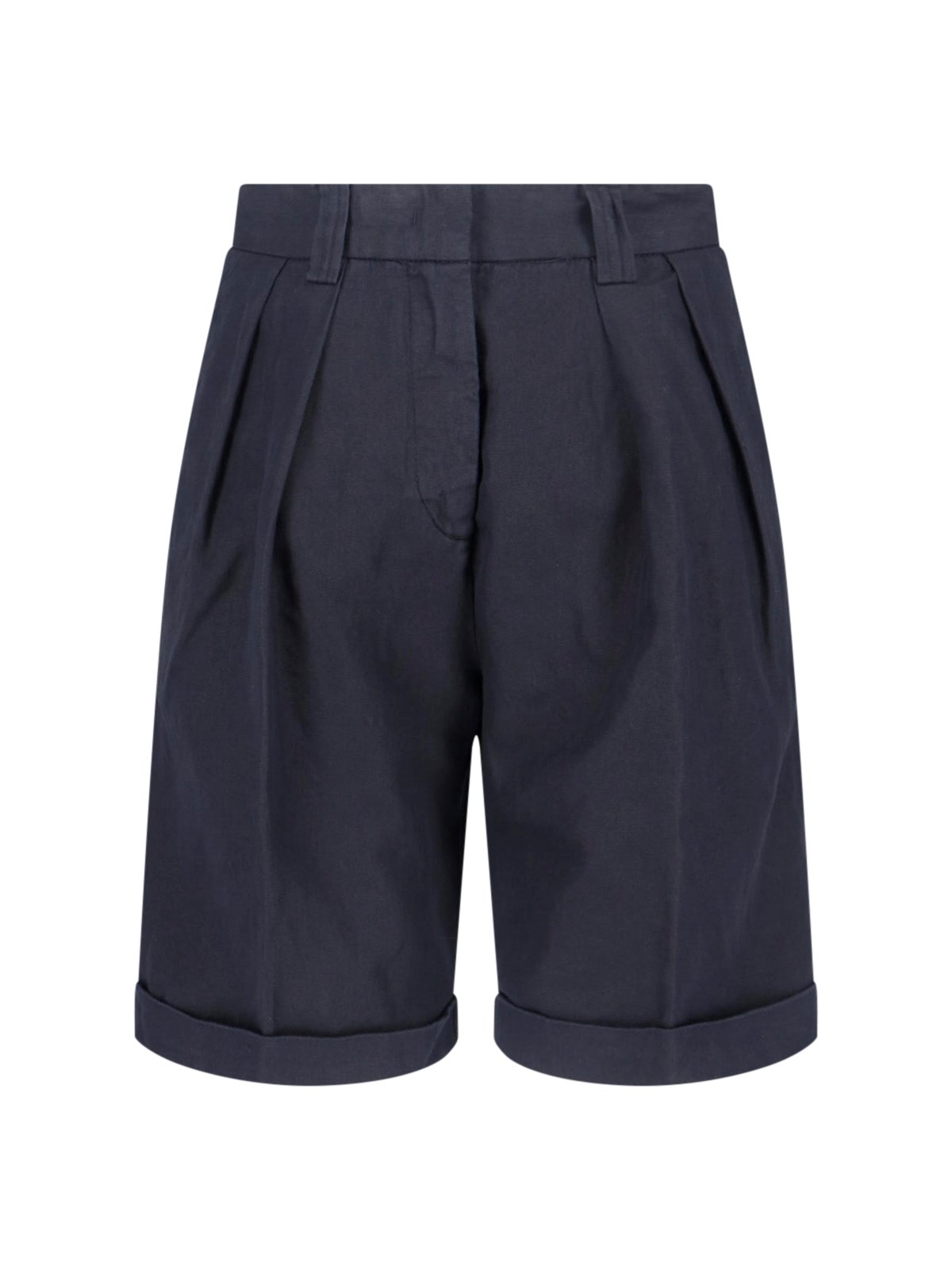 Aspesi Cotton And Linen Shorts