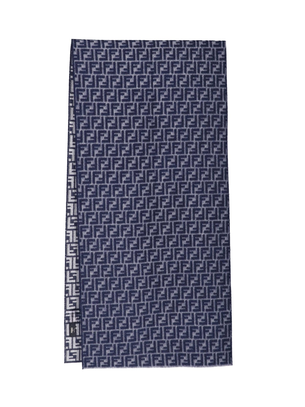 Fendi Virgin Wool Scarf "Ff"