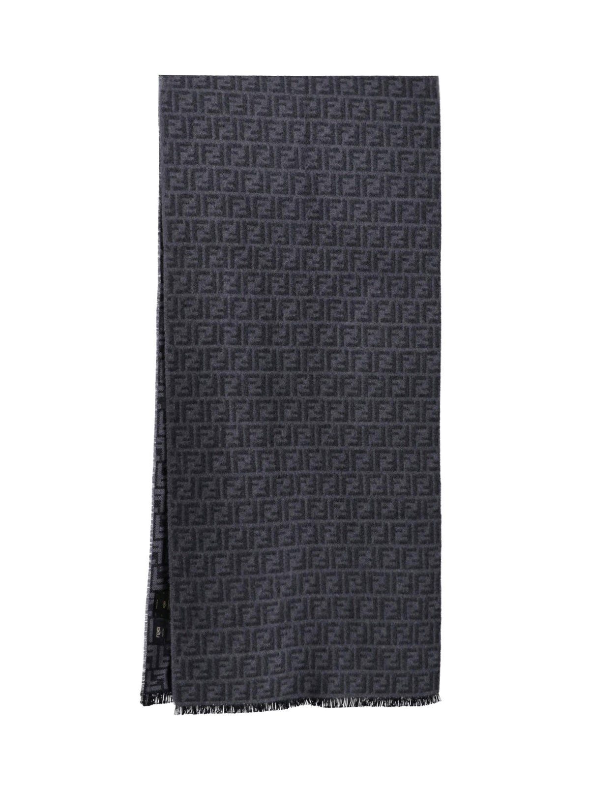 Fendi Virgin Wool Scarf "Ff"