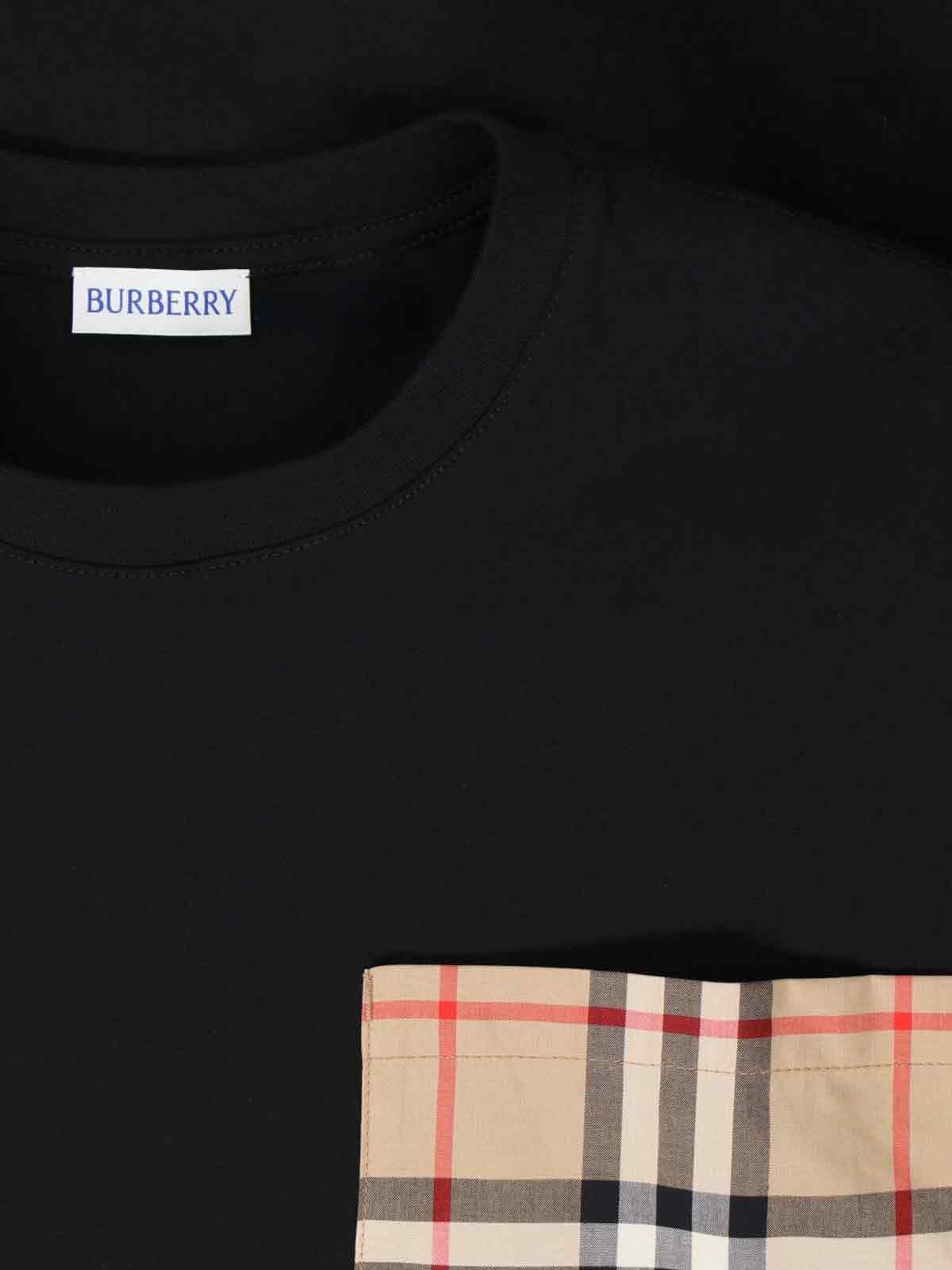 Burberry 'check' t-shirt available on SUGAR - 203617