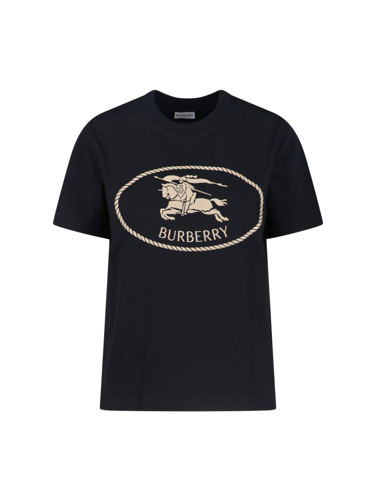 Burberry 'edk' T-shirt In Black