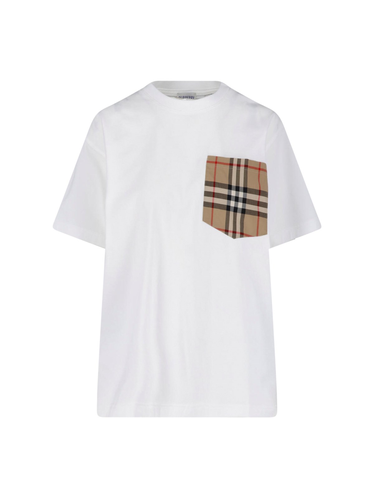 Burberry T-Shirt With Pocket "Check"