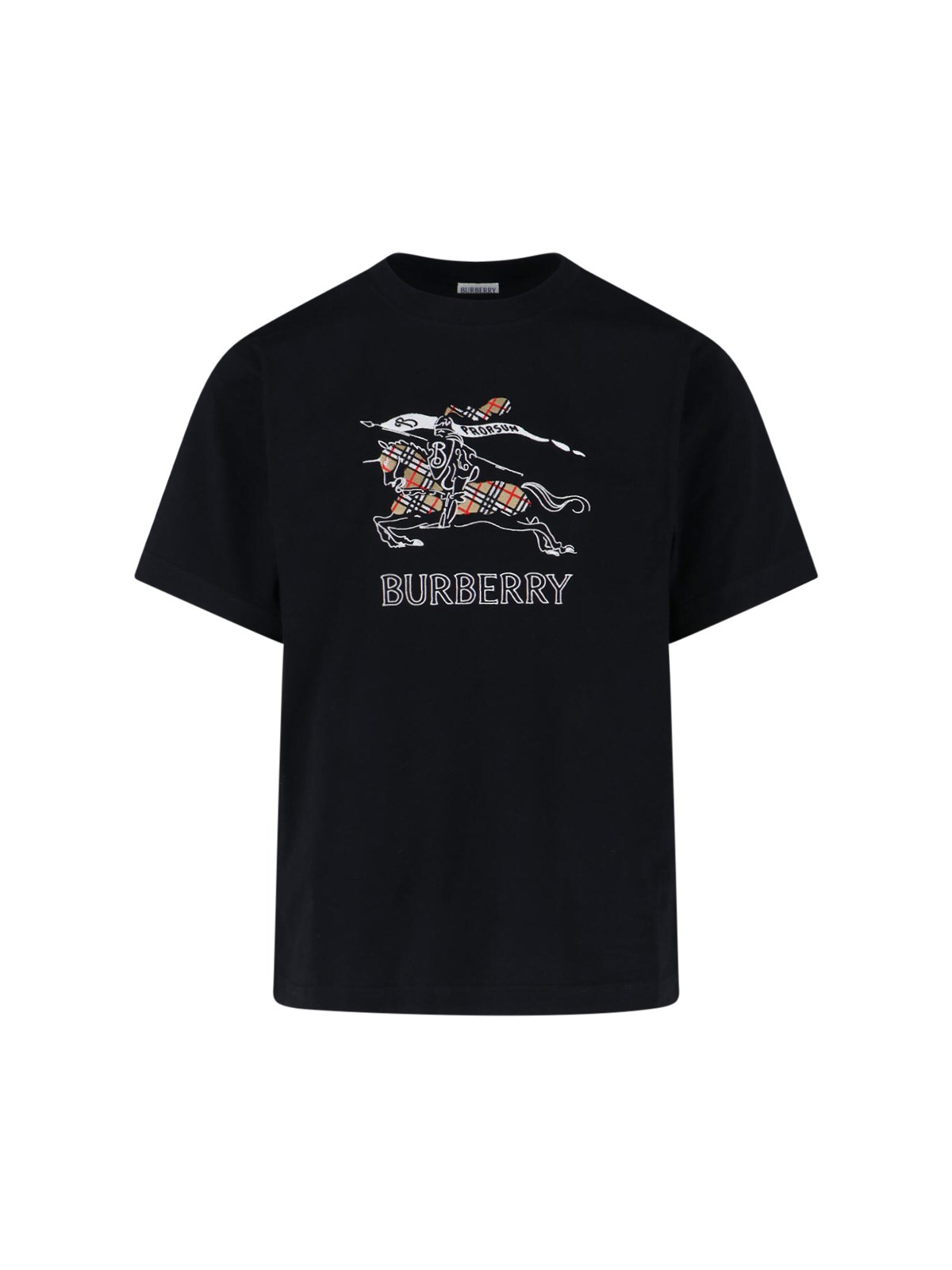 Burberry 'ekd' T-shirt In Black