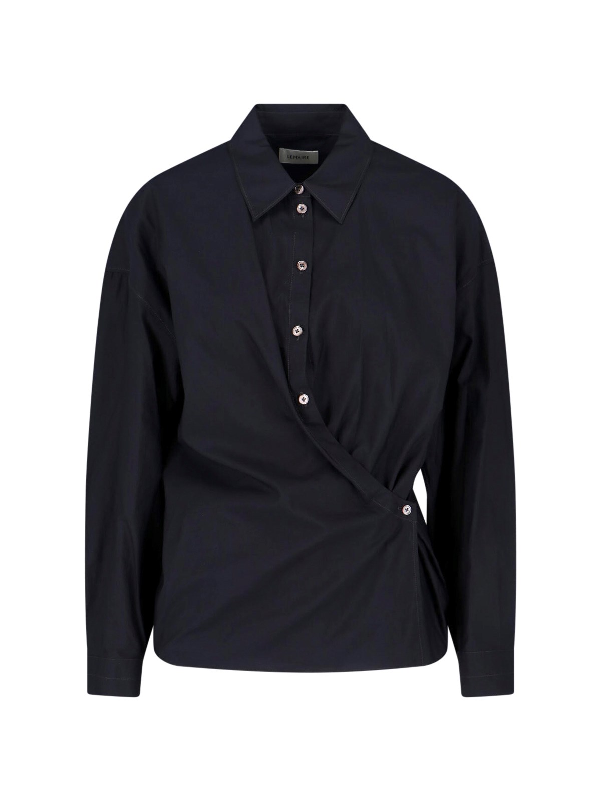 Lemaire Camicia In Cotone E Seta