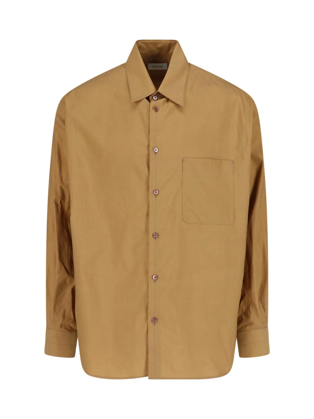Lemaire Camicia In Cotone E Seta