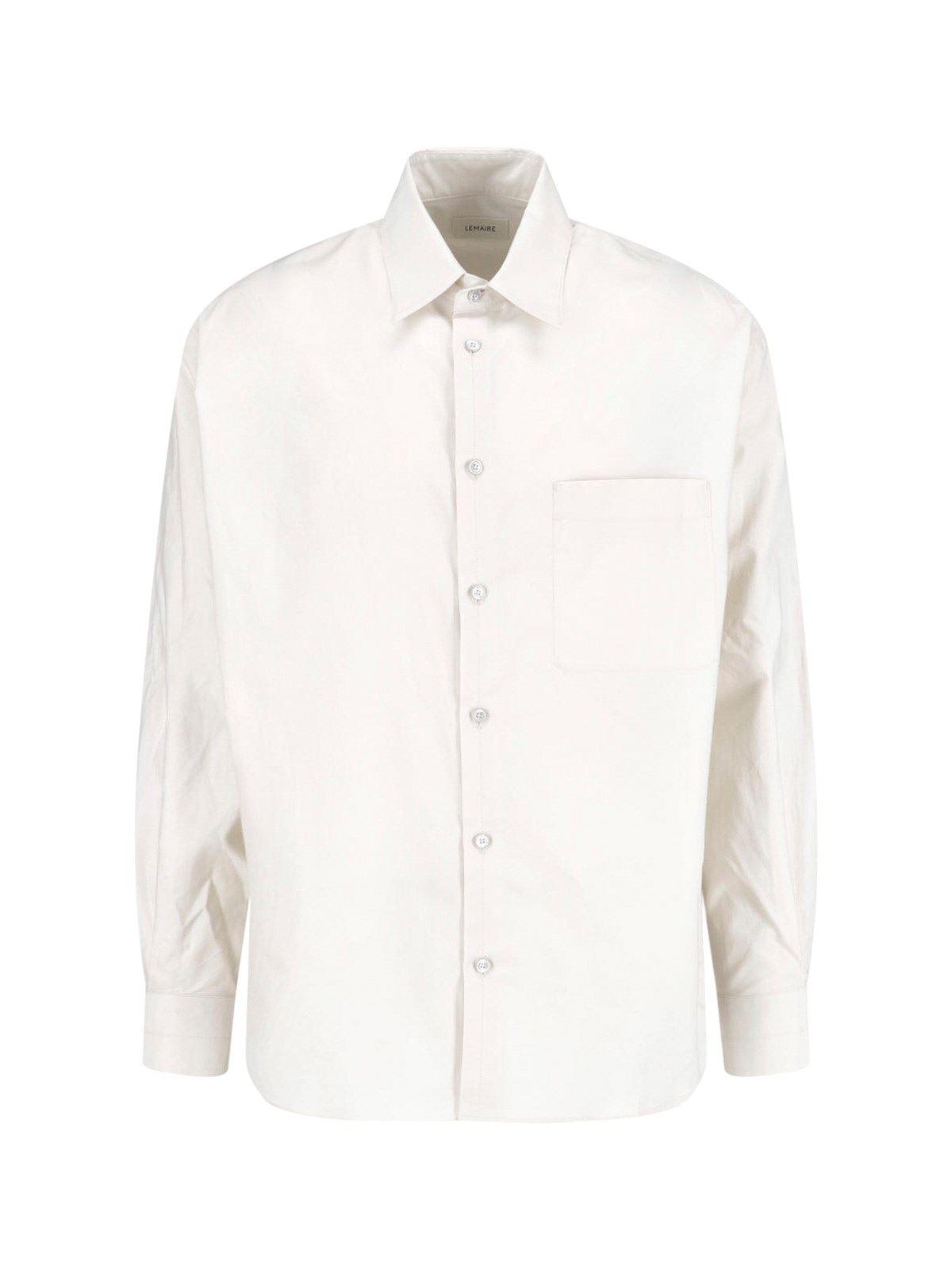 Lemaire Camicia In Cotone E Seta