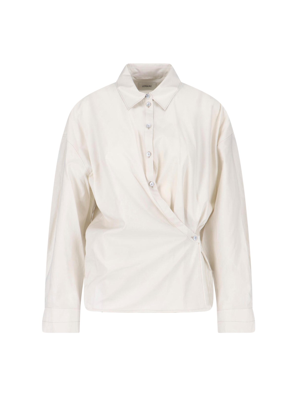 Lemaire Camicia In Cotone E Seta