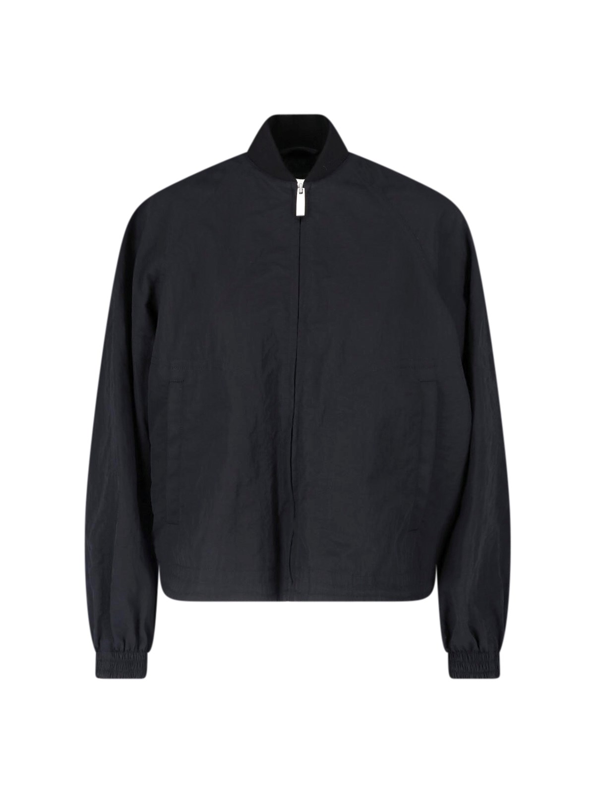 Laminar Zip Bomber Jacket In Black