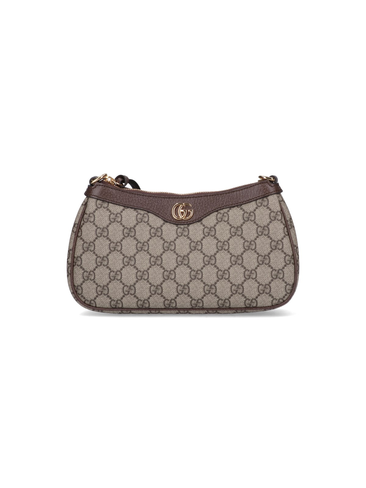 Gucci ‘ophidia' Small Shoulder Bag In Sand