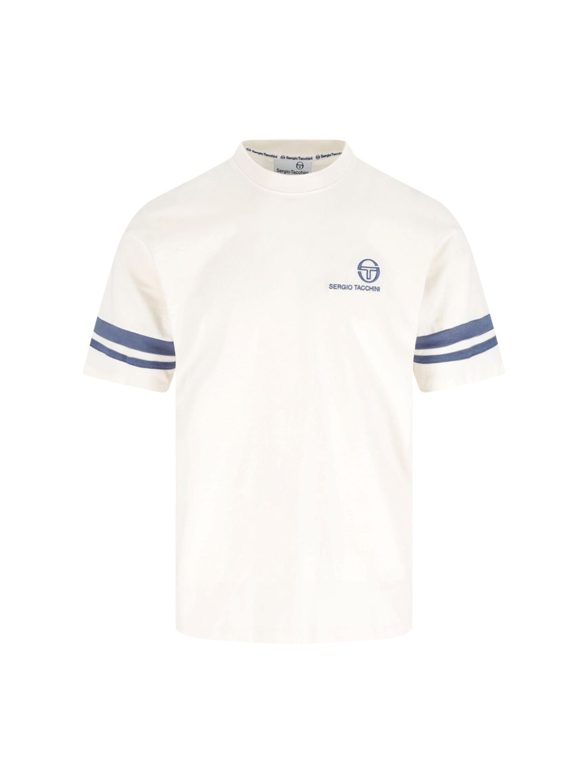 Sergio Tacchini Logo T-shirt In White