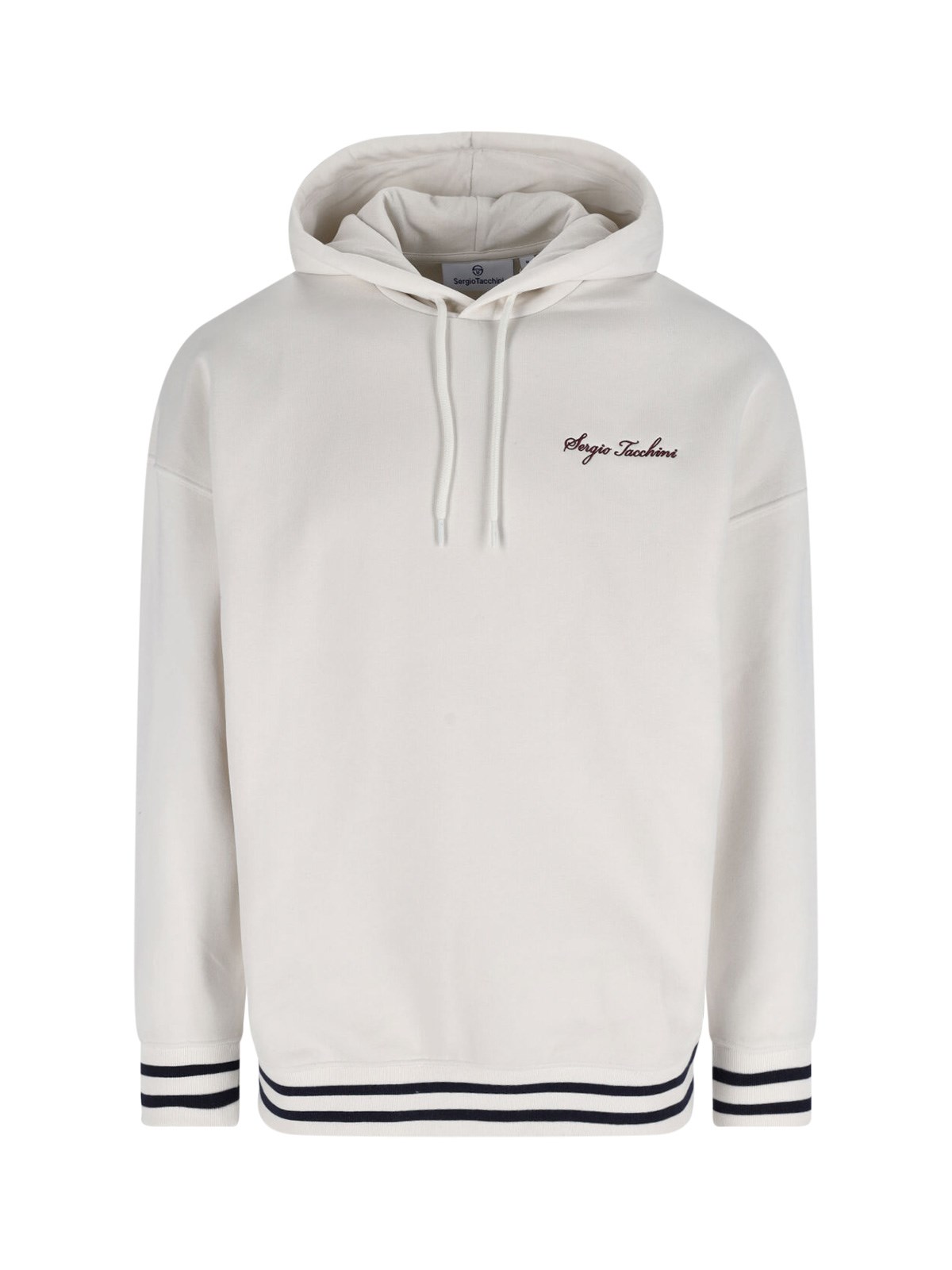 Sergio Tacchini Logo Sweatshirt In White