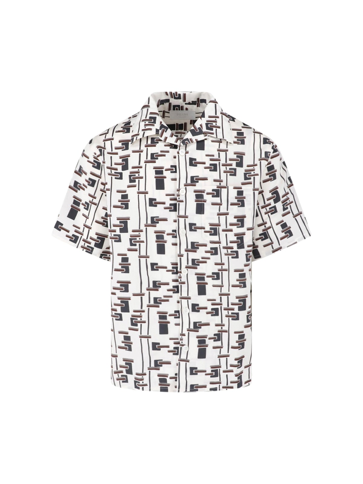 Prada Shirt In Cotton Blend