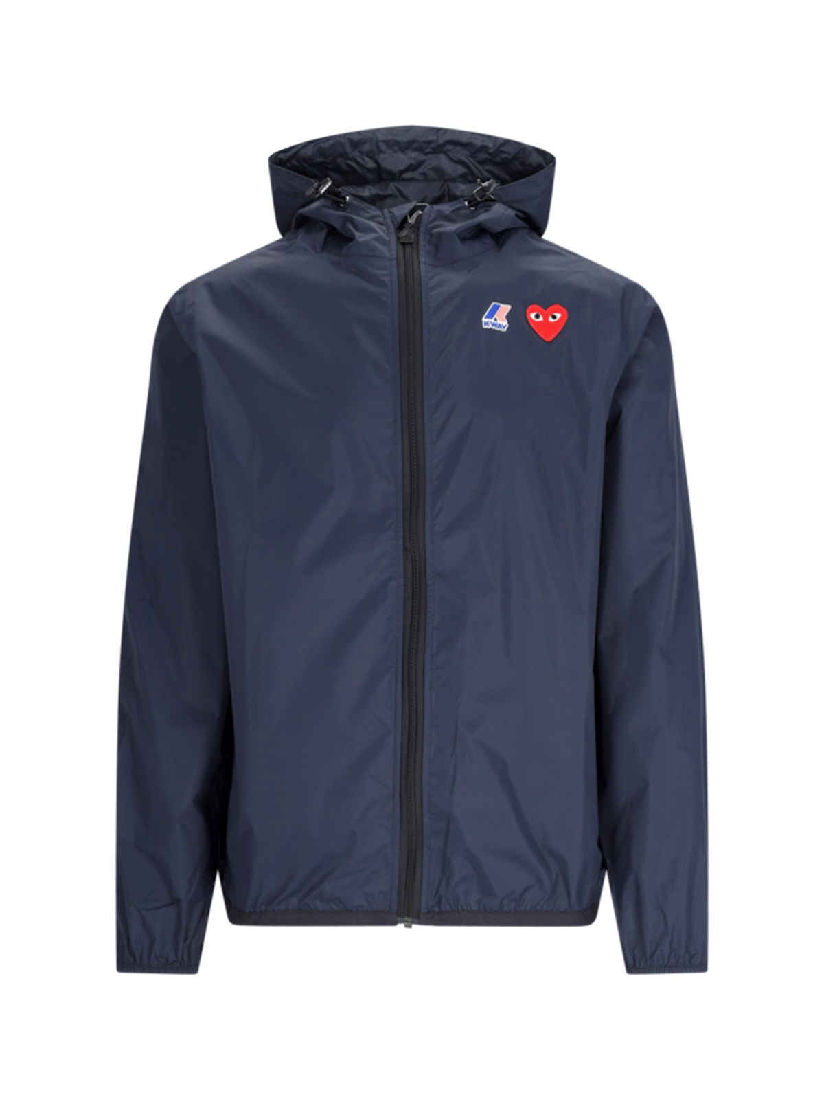 Comme des Garcons Play X K-Way Waterproof Jacket "Claude"