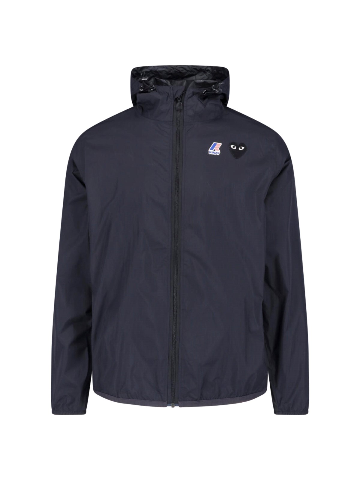 Comme des Garcons Play X K-Way Jacket With Hood
