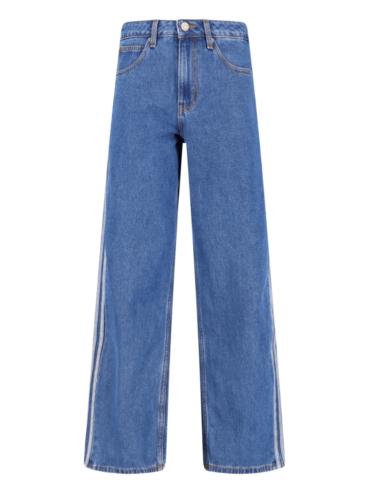 Adidas Wide Jeans "Firebird"