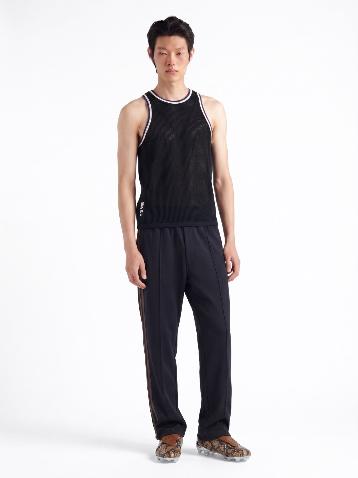 ミ*ノ様 Wales Bonner LEGACY TANK Y-3 X wales bonner tank top in mesh available on SUGAR - 204993