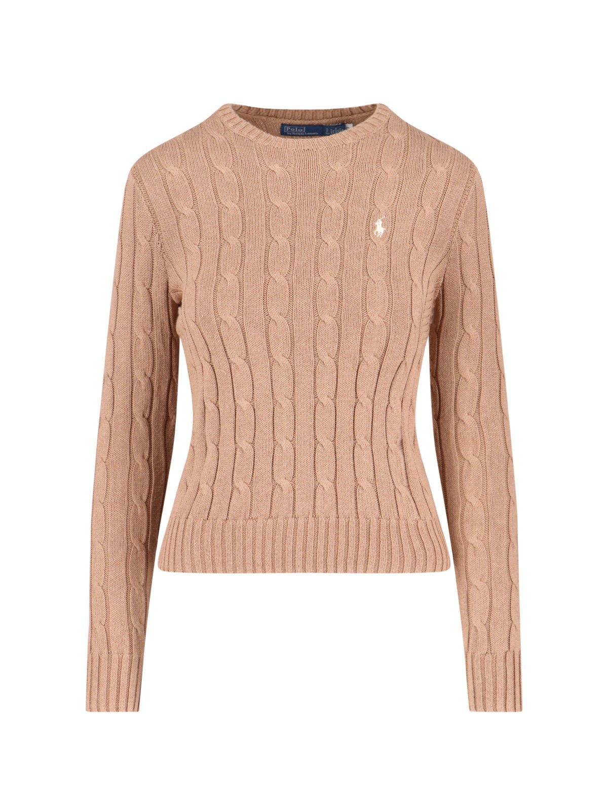 Polo Ralph Lauren Logo Braided Sweater