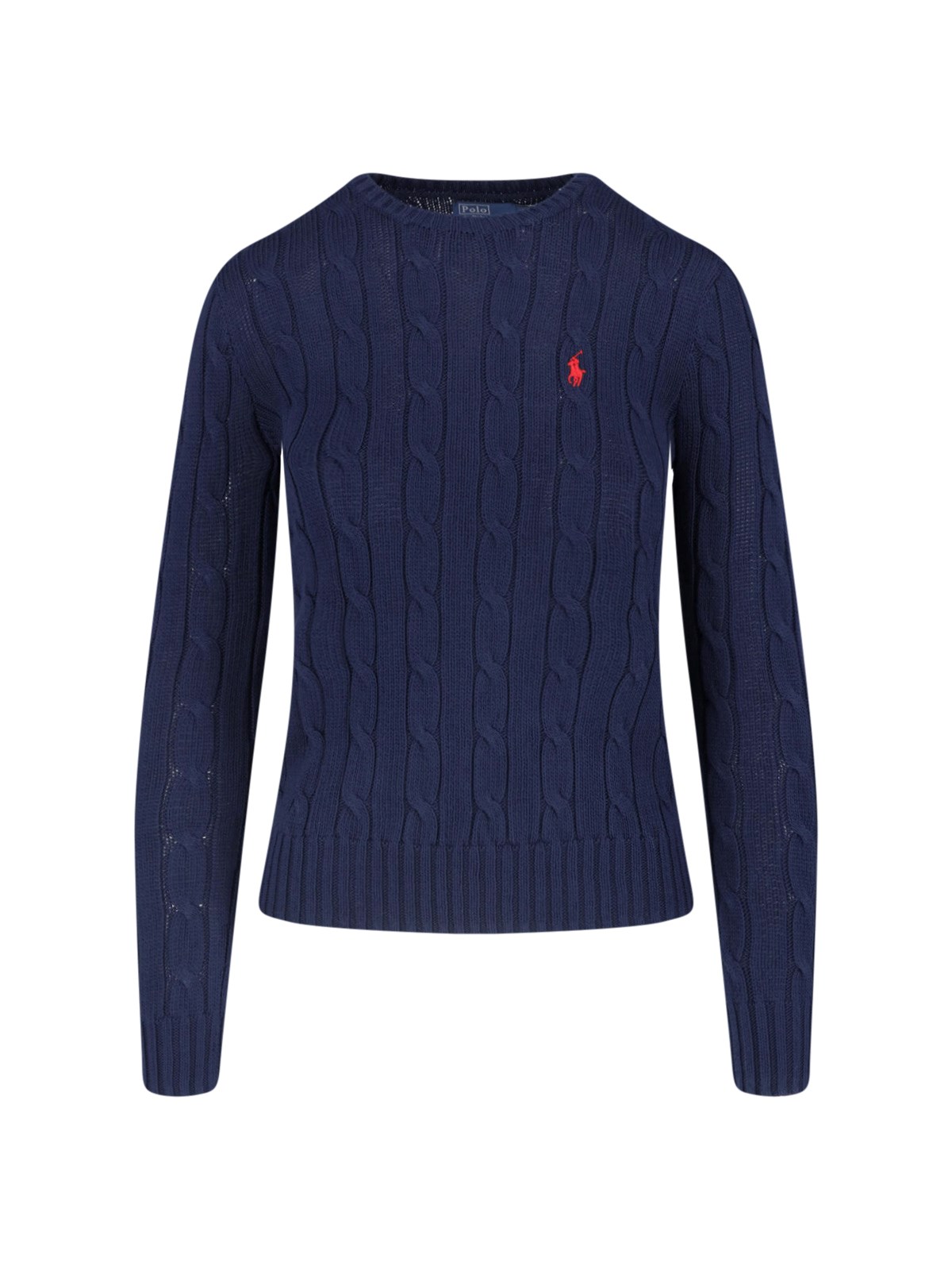 Polo Ralph Lauren Cable Knit Logo Sweater