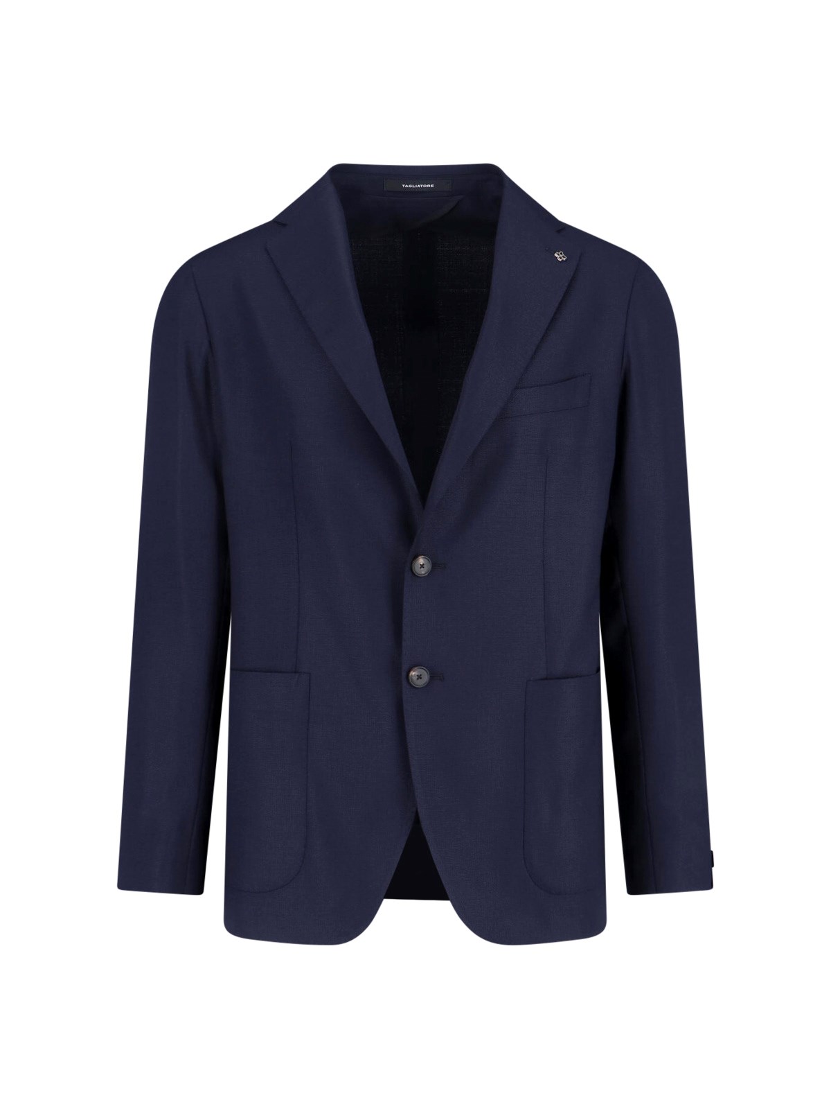 Tagliatore Single-Breasted Virgin Wool Blazer