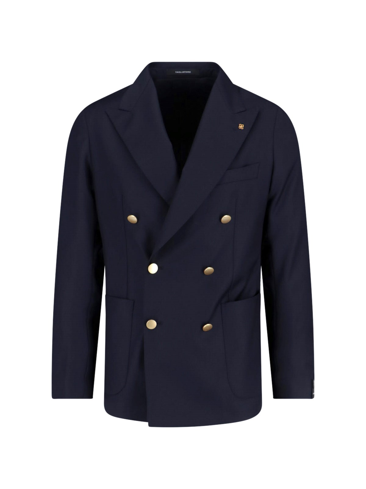 Tagliatore Double-Breasted Virgin Wool Blazer