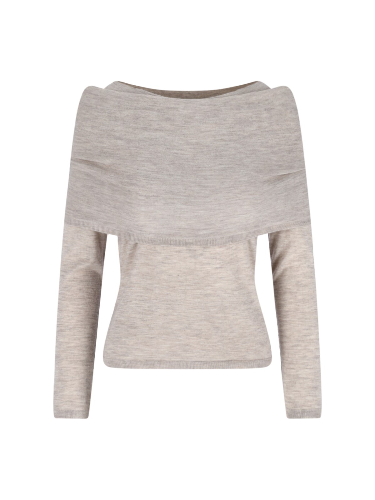 Max Mara 'Faretra' Off-Shoulder Sweater