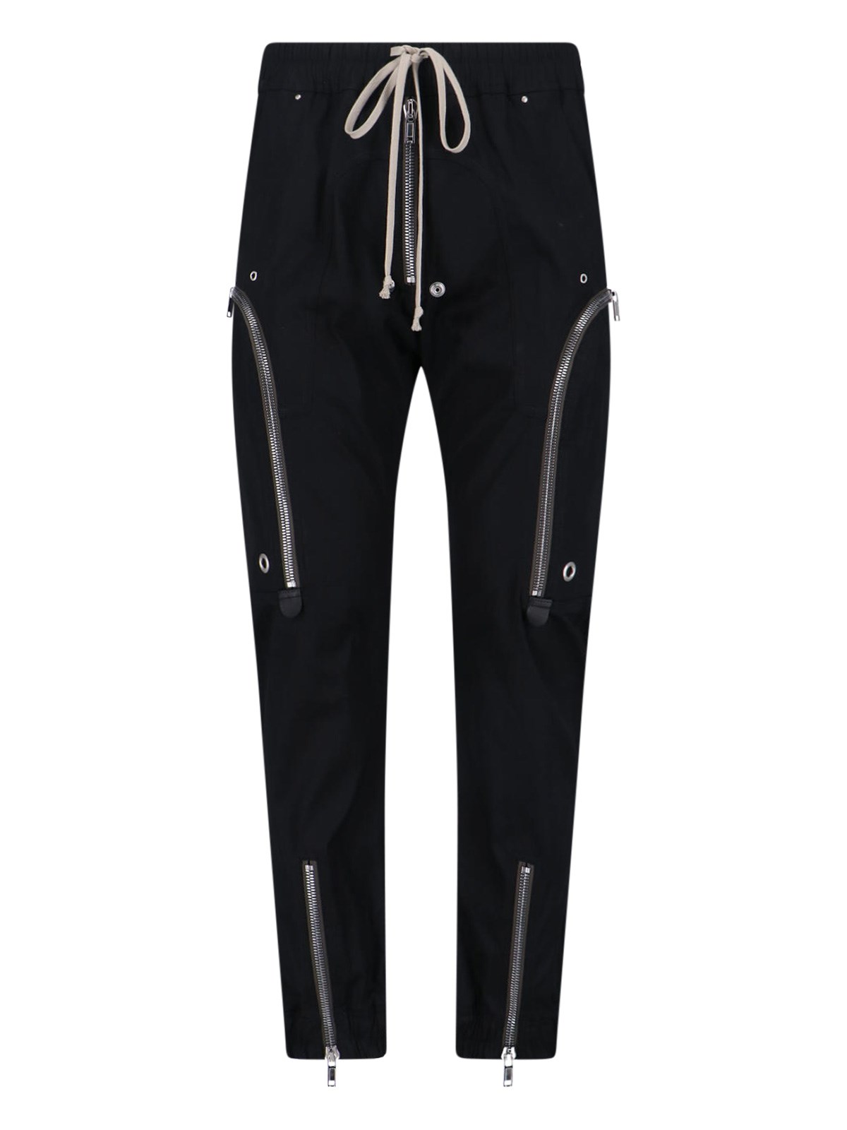 Rick Owens 'bauhaus' Cargo Pants In Black