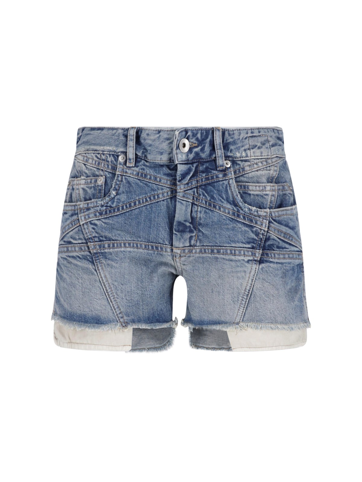 Rick Owens DRKSHDW Denim Shorts "Lana Cutoff"