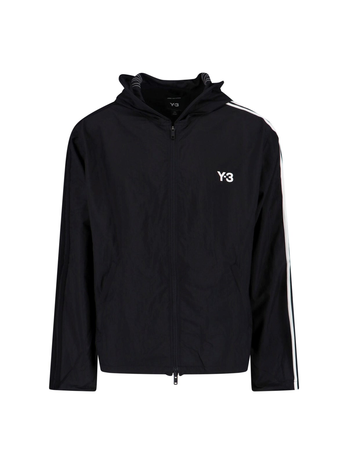 Y-3 'nylon Wired 3' Sporty Jacket In Black