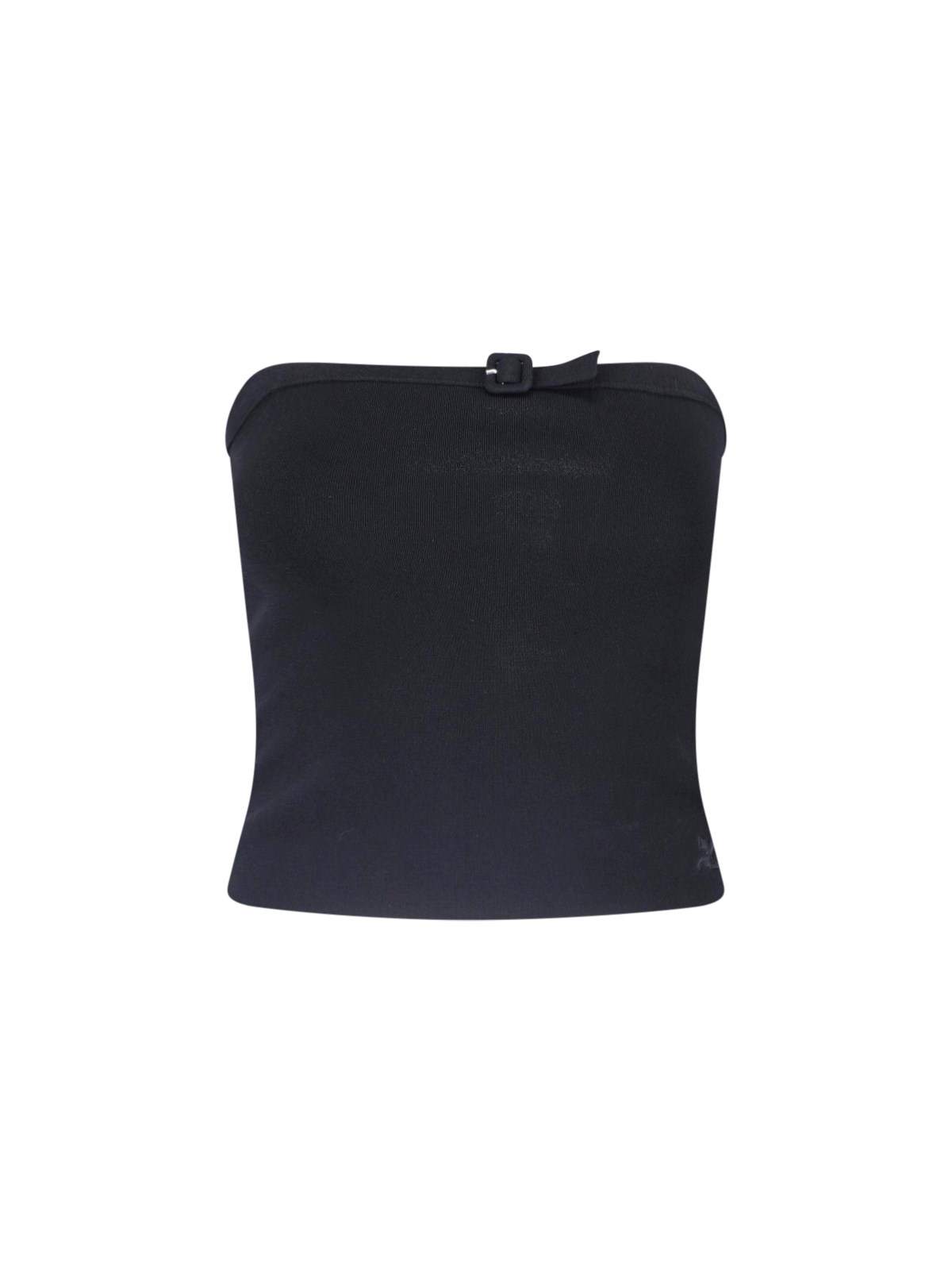 Courrèges Top "Buckle Knit Bustier"