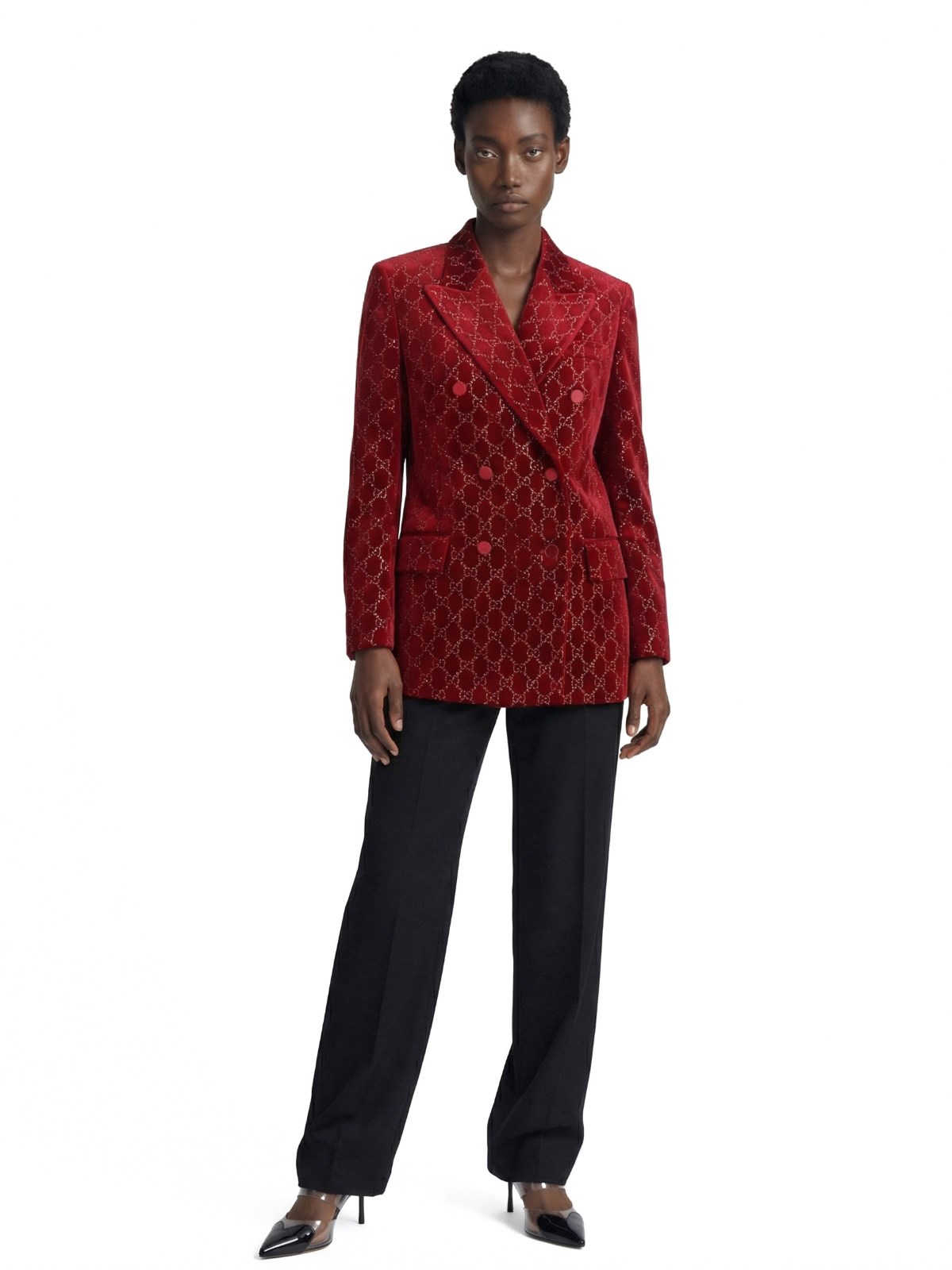 Gucci Double blazer with 