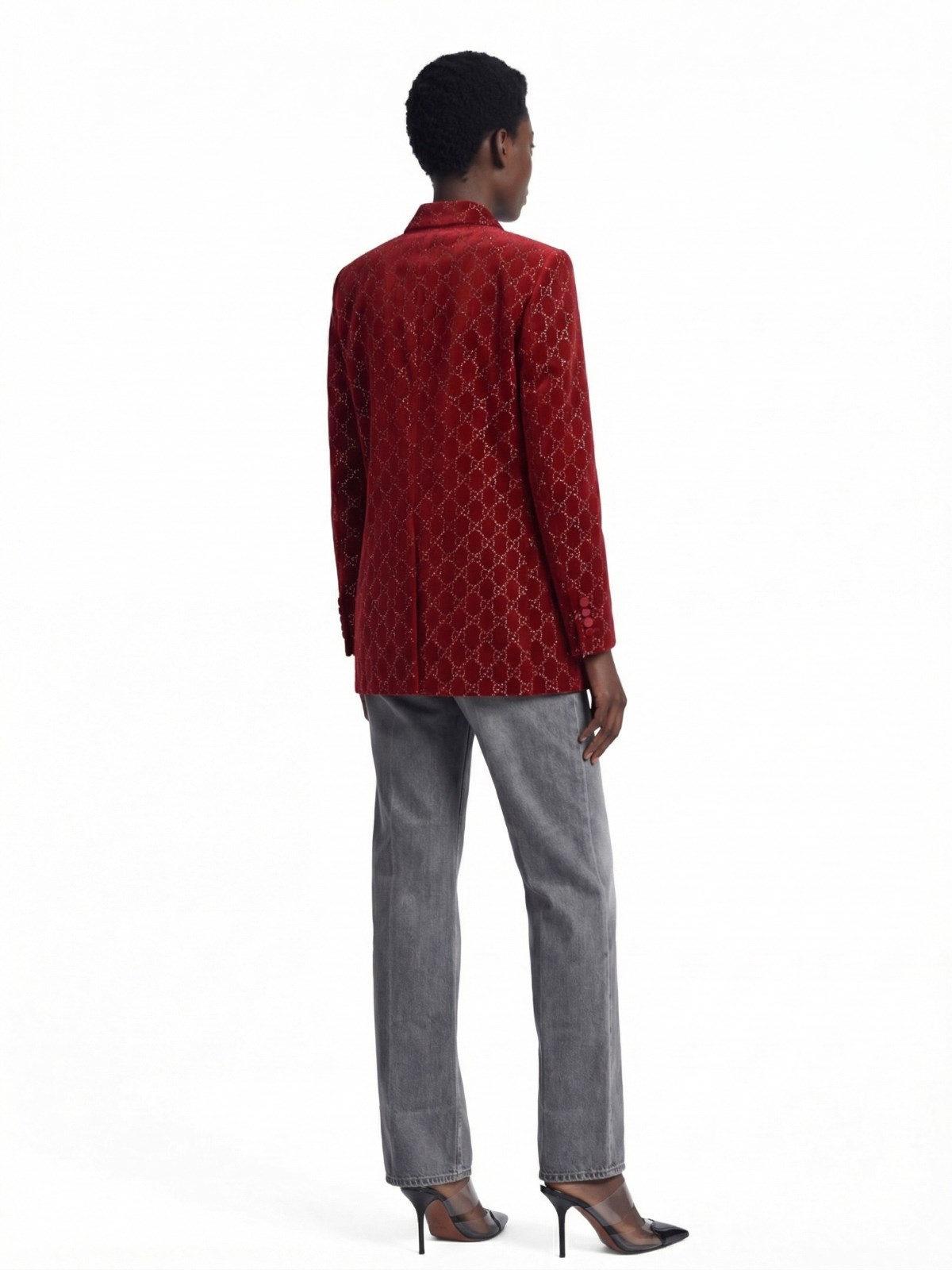 メンズ GUCCI straight denim