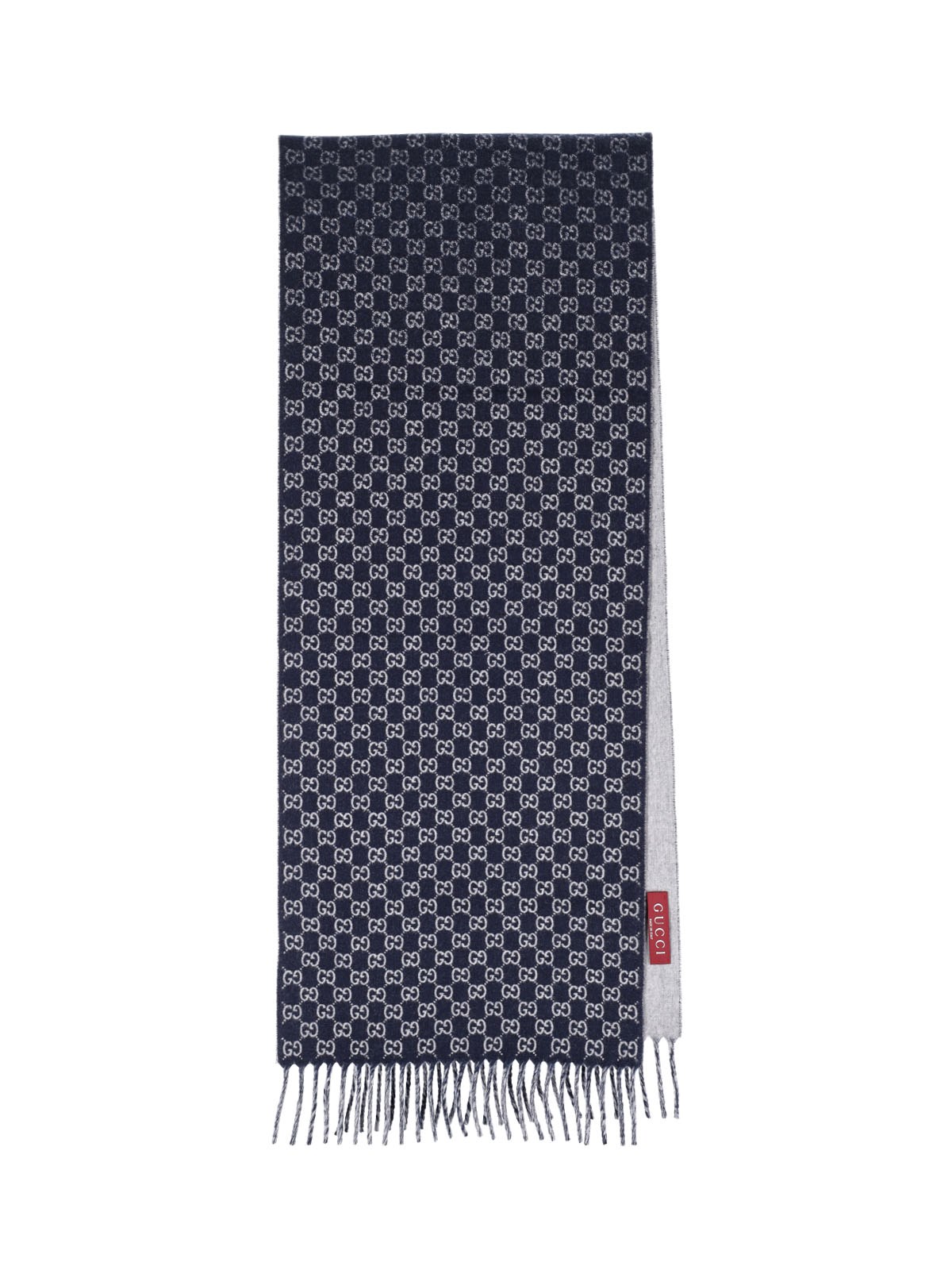 Gucci Scarf "gg Supreme" In Blue