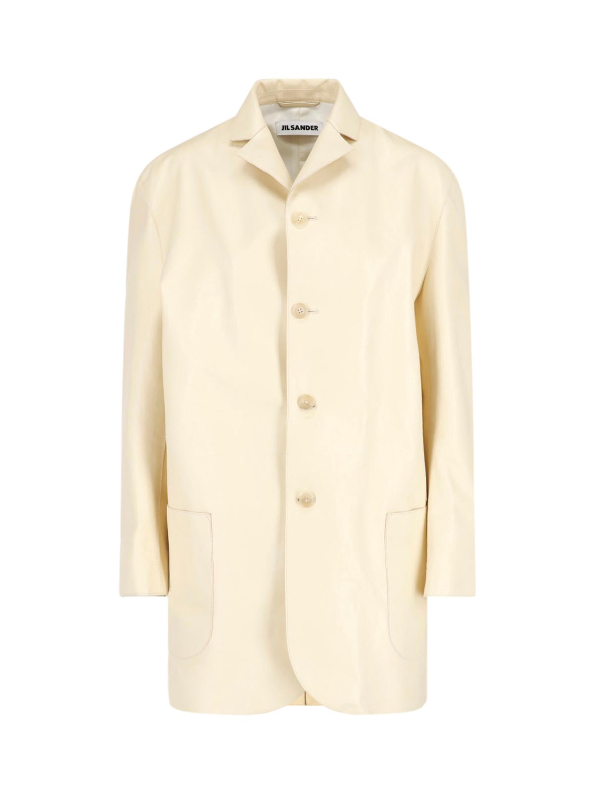 Jil Sander Buttoned Calfskin Jacket